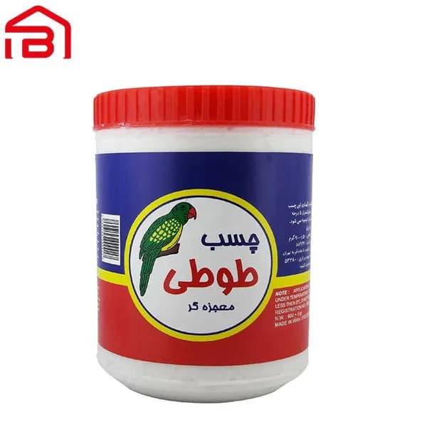 چسب چوب یک کیلوئی طوطی