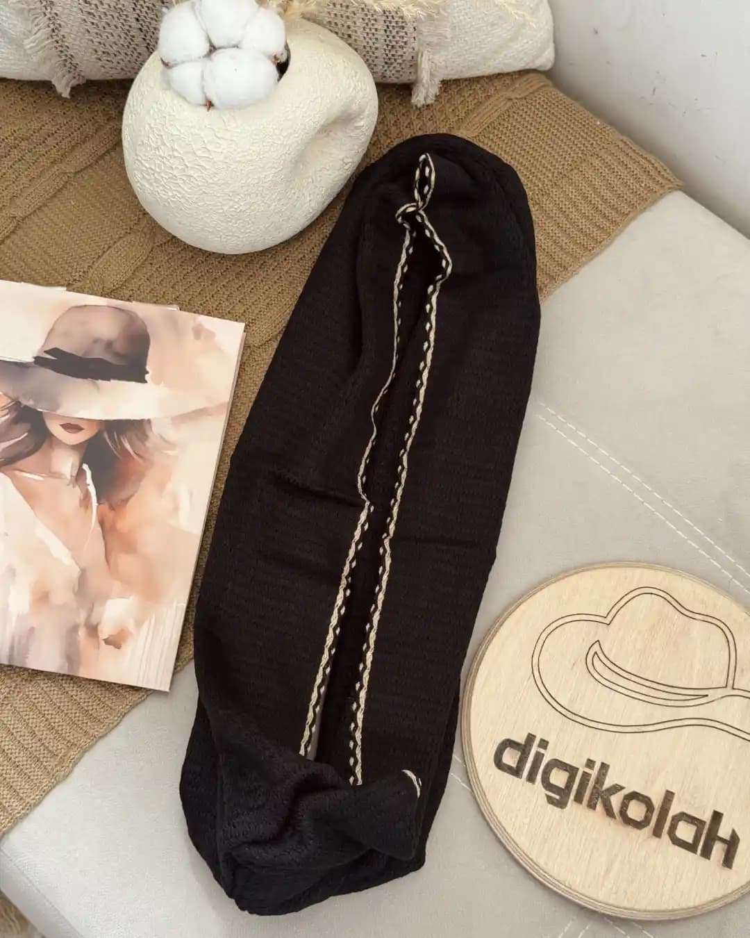شال رینگی بافت 93055 — تصویر ۲
