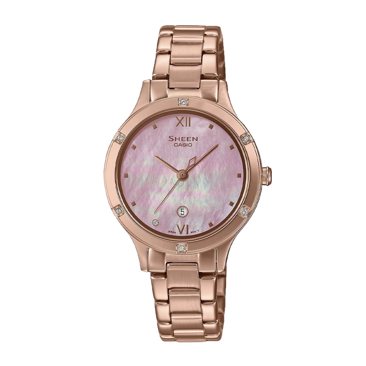 ساعت مچی زنانه شین کاسیو CASIO SHEEN SHE-4546PG-4AUDF