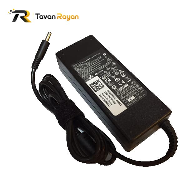 شارژر لپتاپ دل 19.5V 4.62A 90w با سوکت گرد 3.0×4.5 میلی متر — تصویر ۳