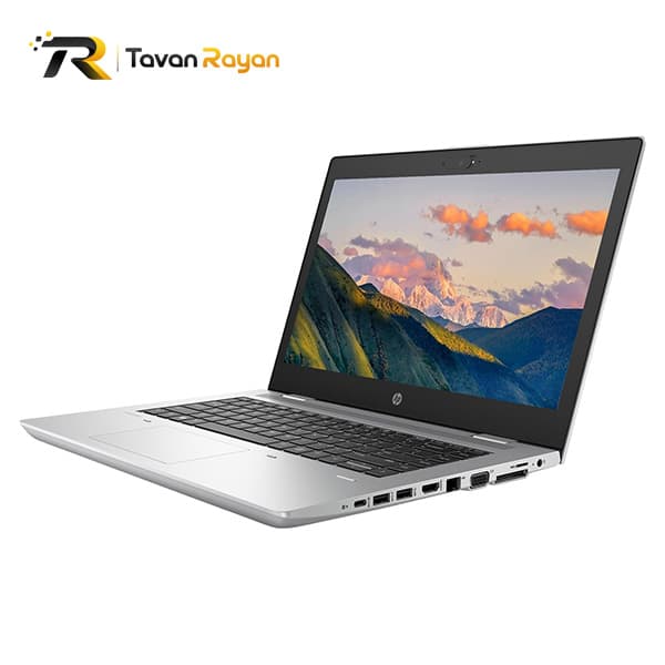 لپتاپ اچ پی مدل ProBook 645 G4 با پردازنده Ryzen 7 PrO 2700U،رم 8GB DDR4،حافظه SSD با ظرفیت 256GB،نمایشگر 14 اینچ IPS با وضوح HD — تصویر ۲