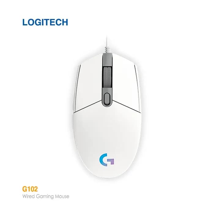 موس با سیم گیمینگ لاجیتک G102 — تصویر ۷