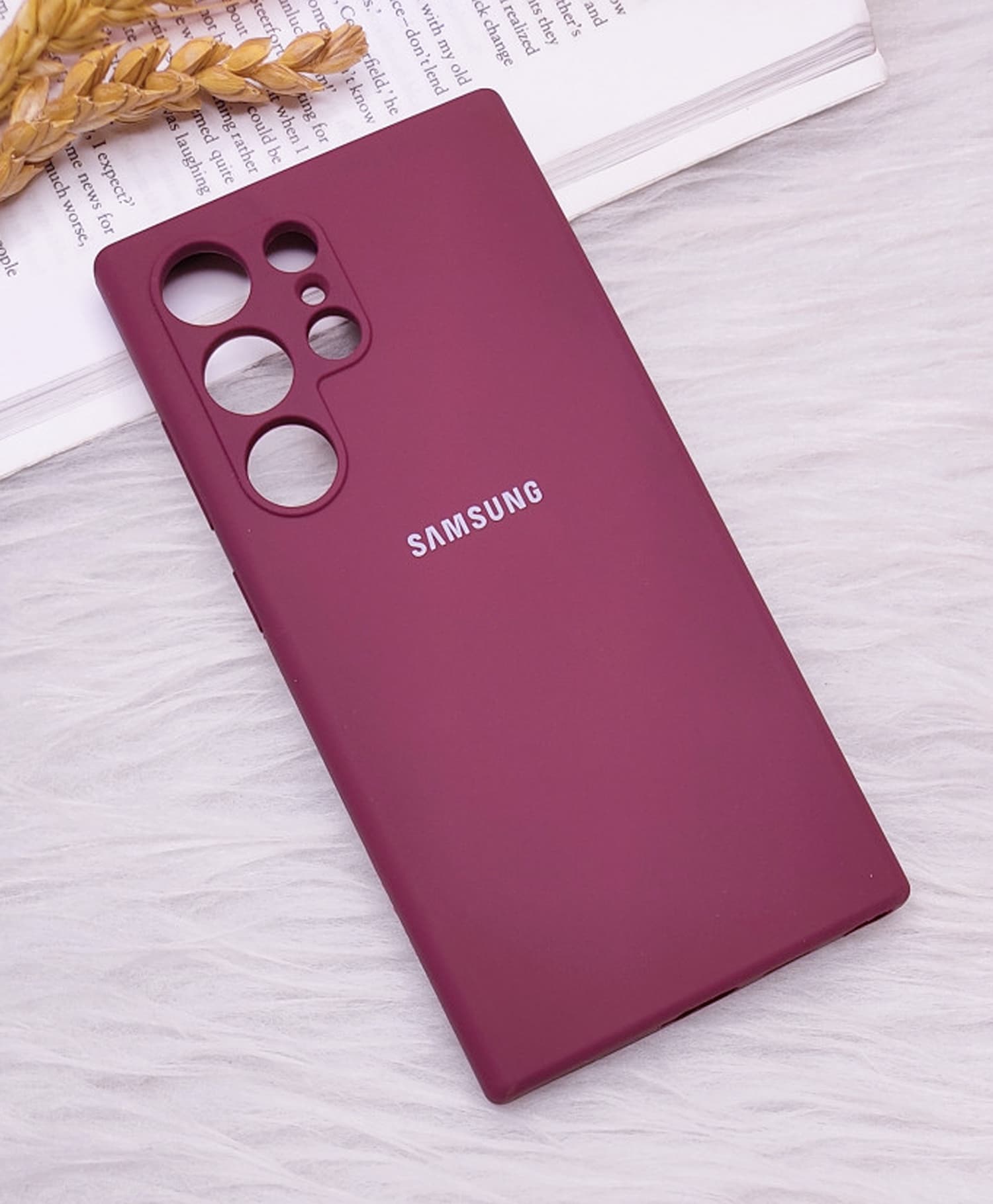 قاب سیلیکونی اورجینال گوشی موبایل سامسونگ Samsung S24 Ultra — تصویر ۲