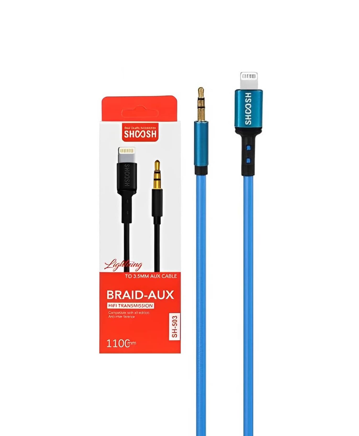 کابل تبدیل AUX به Lightning شوش SH-503 — تصویر ۳