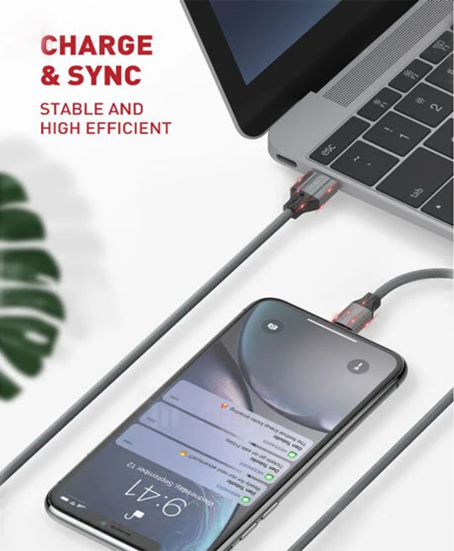 کابل تبدیل USB به Micro-B الدینیو LS-441 — تصویر ۲