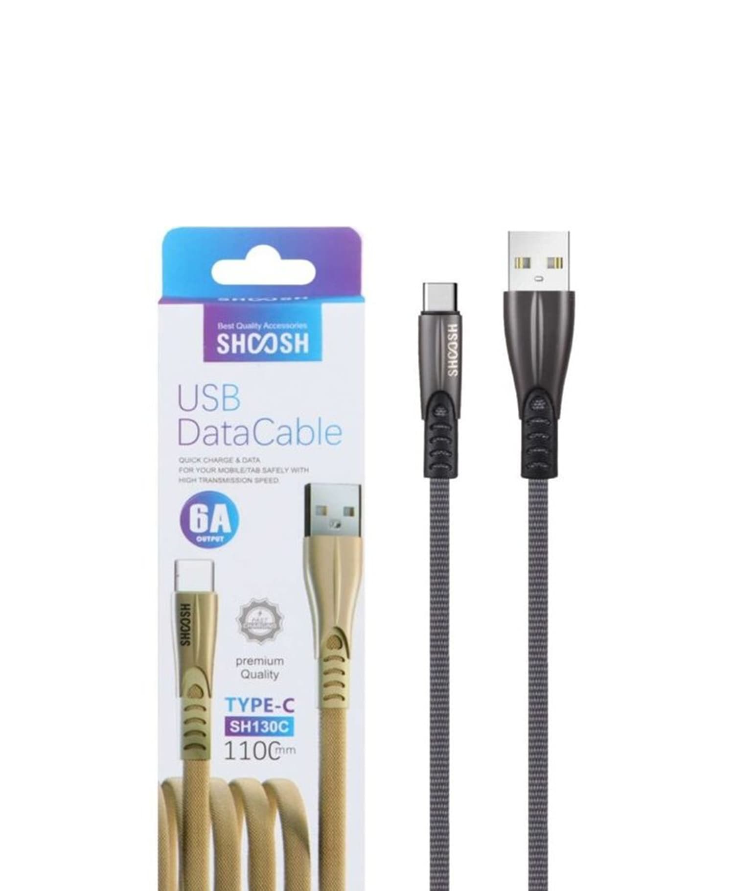 کابل تبدیل USB به Type-C شوش SH-130C — تصویر ۳