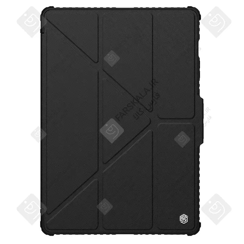 کیف محافظ لنزدار نیلکین Bumper Leather Pro تبلت سامسونگ Tab S10 Plus — تصویر ۲