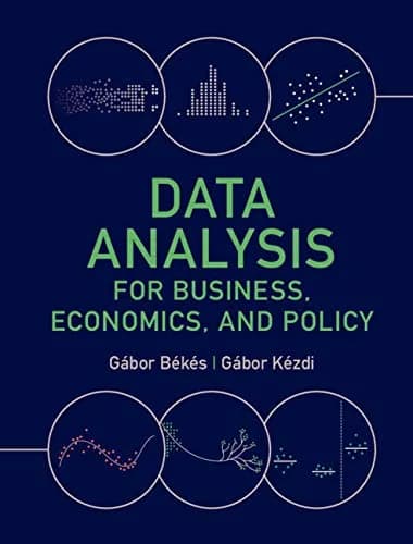 و دانلود نسخه کامل کتاب زبان اصلی Data Analysis for Business, Economics, and Policy Kindle Edition | دانلود کتاب خارجی
