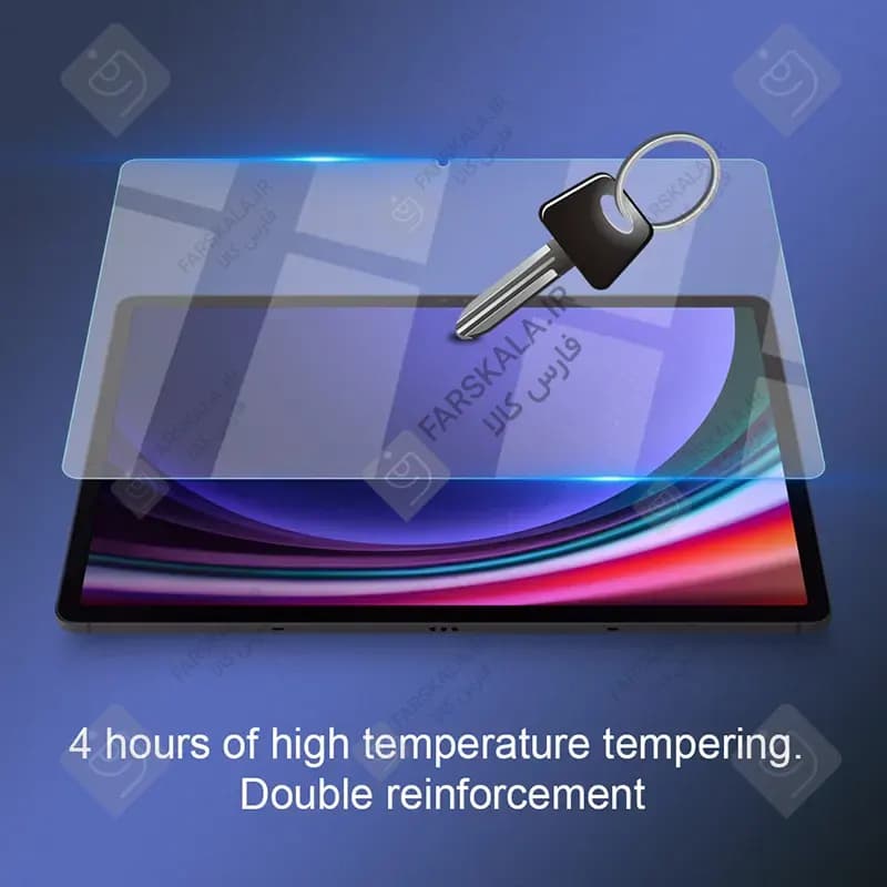 گلس نیلکین Amazing H Plus تبلت سامسونگ Tab S9 FE Plus — تصویر ۵