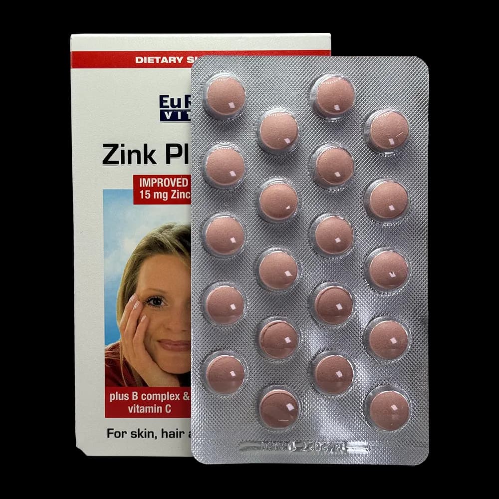 زینک پلاس 15 میلی گرم+پابا یورویتال — تصویر ۲