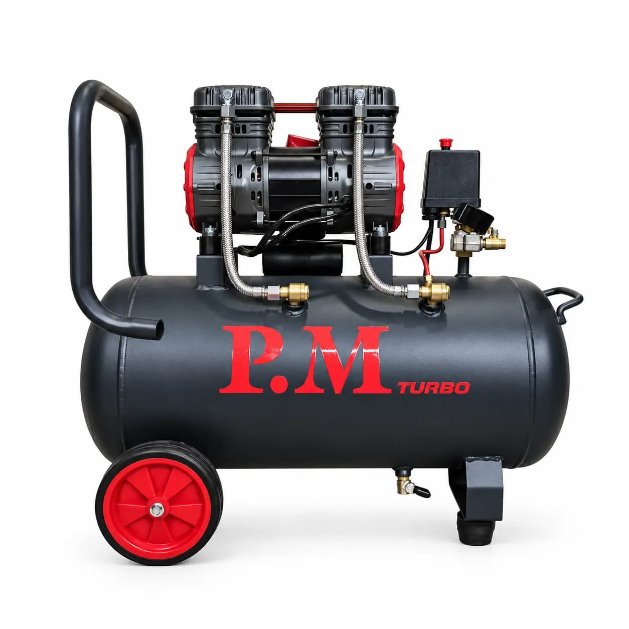 پمپ باد سایلنت 30 لیتری پی ام مدل TM-30