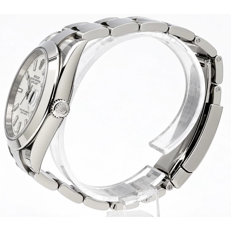 رولکس Datejust 41 سفید | رفرنس M126300-0005 — تصویر ۳