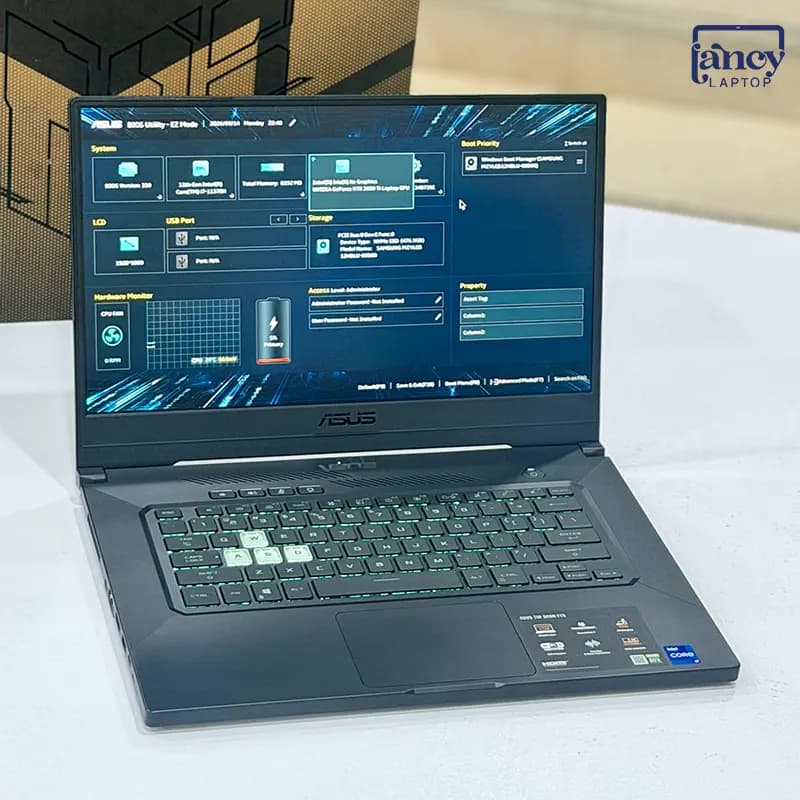 لپ تاپ اپن باکس 15.6 اینچی ایسوس TUF Gaming F15 FX516PE Core i7-11370H 8GB 512GB SSD RTX 3050 Ti 4GB 144Hz — تصویر ۴