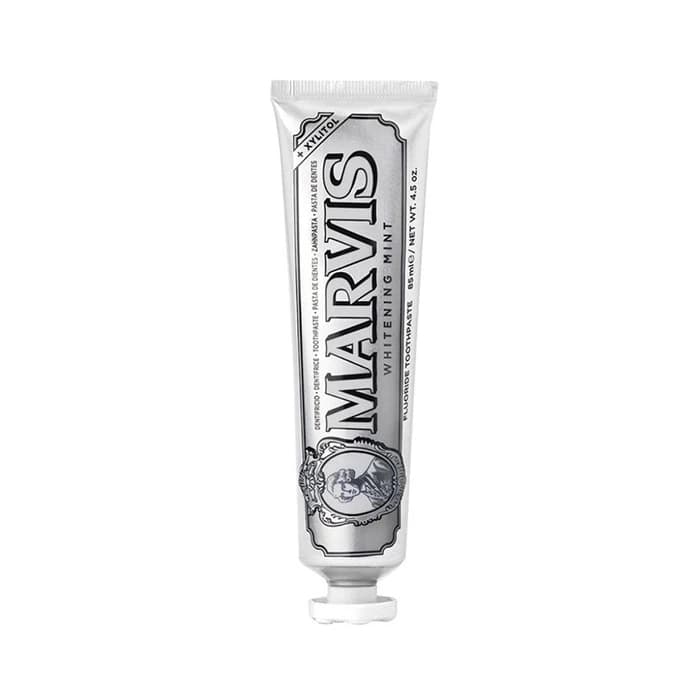 خمیر دندان سفید کننده مارویس Marvis Whitening Mint حجم 85 میلی‌لیتر ‏ — تصویر ۶