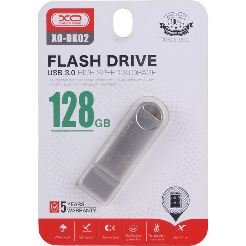 فلش 128 گیگ ایکس او XO-DK02 USB3.0 — تصویر ۹
