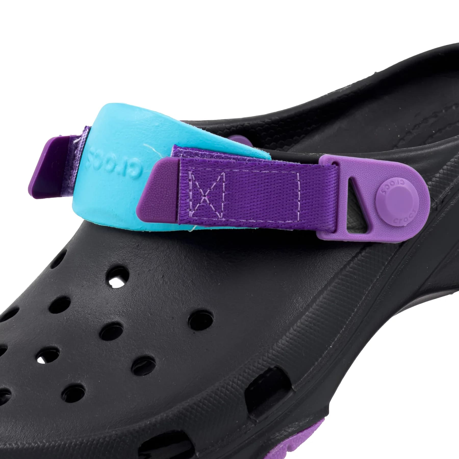 کراکس آل ترین مشکی بنفش زنانه | Crocs All Terrain — تصویر ۵