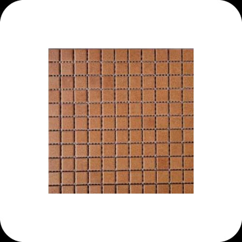 کاشی استخری گرانیتی 2/5*2/5 قهوه ای BS06 گوهرفام