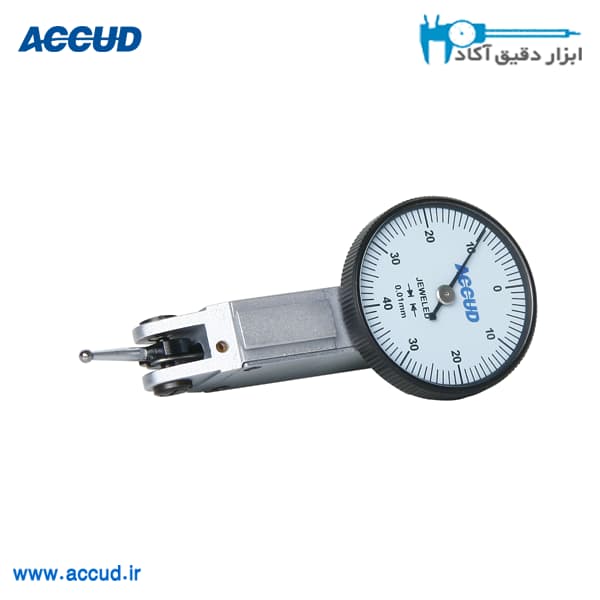 ساعت شیطانکی صفحه بزرگ دقت 0.01 میلی متر Accud (اکود با گارانتی شرکتی) مدل 261-008-12