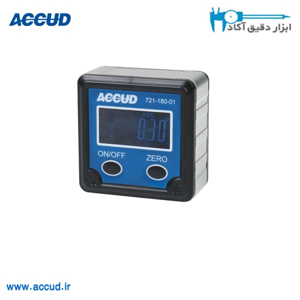 شیب سنج و تراز دیجیتال مگنتی (دو رقم اعشار) Accud (اکود با گارانتی شرکتی) مدل 721-180-01