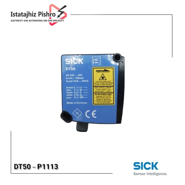 سنسور نوری زیک مدل DT50 – P1113 — تصویر ۴