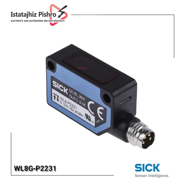 سنسور نوری WL8G-P2231 برند SICK آلمان — تصویر ۳