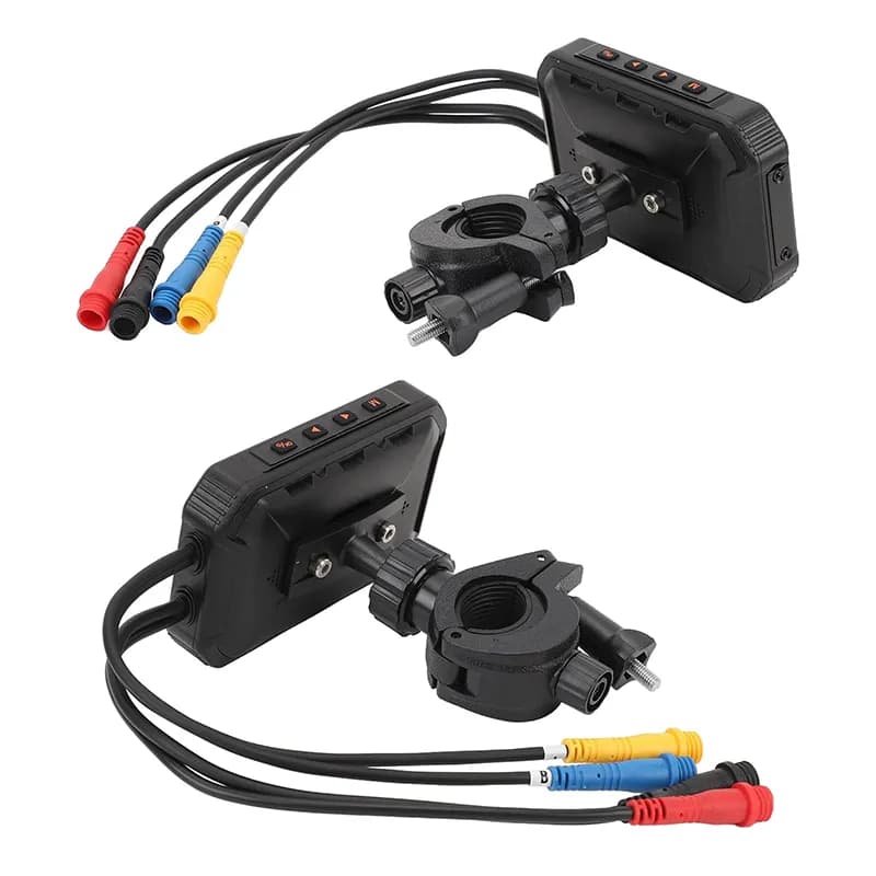 دوربین ثبت وقایع موتور سیکلت 2 لنز مدل MT05B-WiFi با GPS — تصویر ۶
