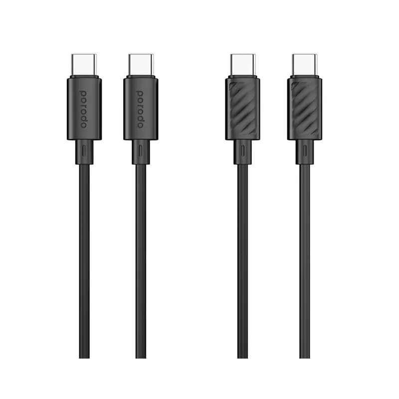 کابل شارژ پرودو مدل PORODO PB-60WCLC-BK