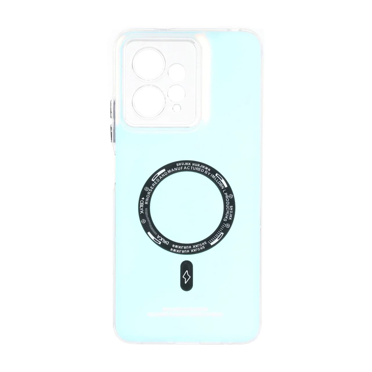 قاب SO COOL طرح مگ سیف محافظ لنز شفاف Xiaomi Redmi Note 12 4G — تصویر ۵