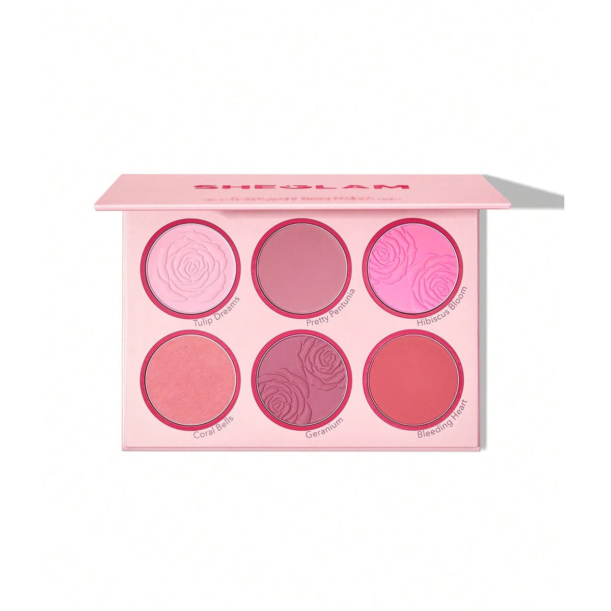 پالت رژگونه شیگلم 6 رنگ BLUSHING BOUQUET