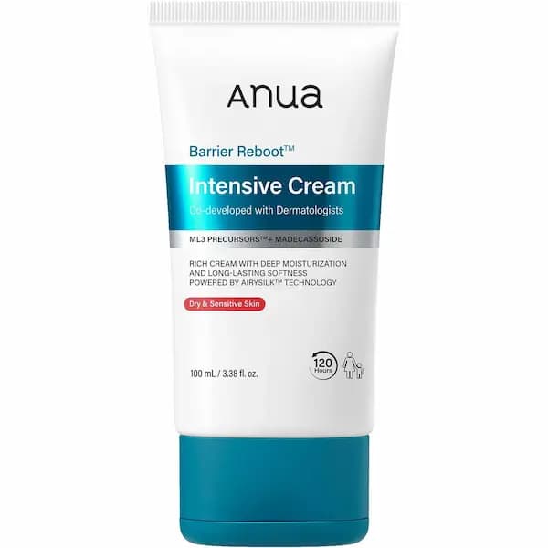 کرم مرطوب‌ کننده بریر ریبوت اینتنسیو آنوا اصل | Anua Barrier Reboot Intensive Cream ترمیم سد دفاعی پوست