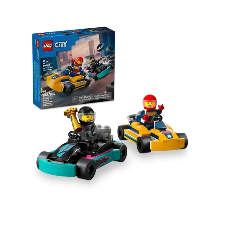 لگو Go-Karts and Race Drivers سری سیتی کد 60400