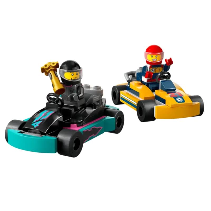 لگو Go-Karts and Race Drivers سری سیتی کد 60400 — تصویر ۲