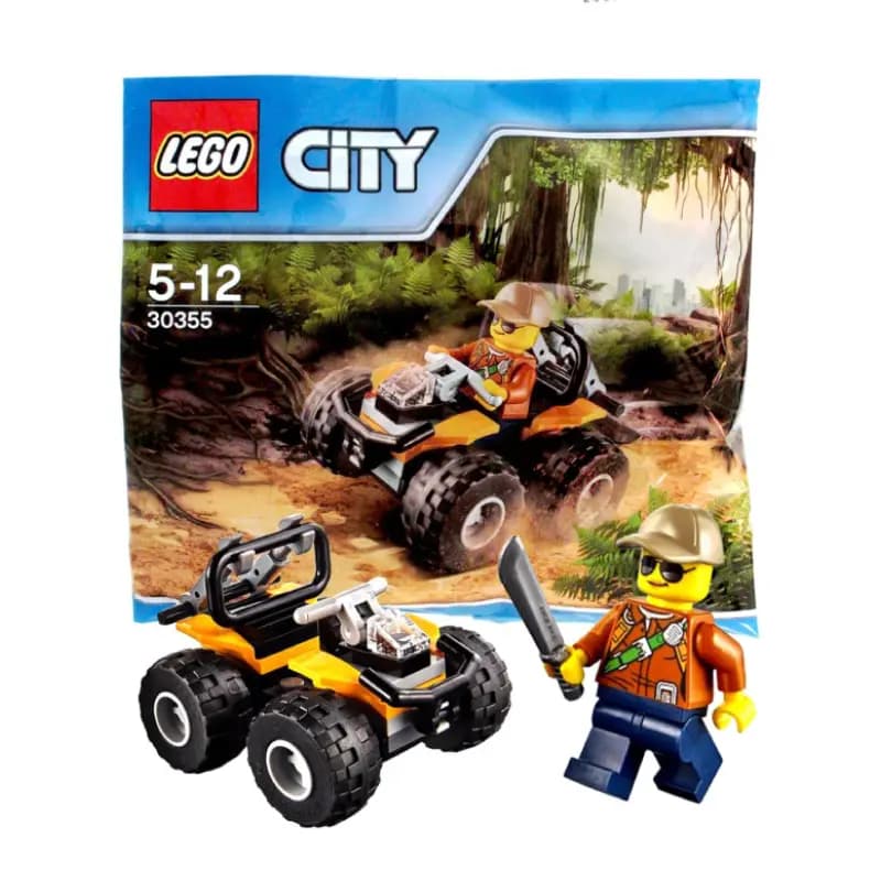 لگو Jungle ATV سری سیتی کد 30355 — تصویر ۲