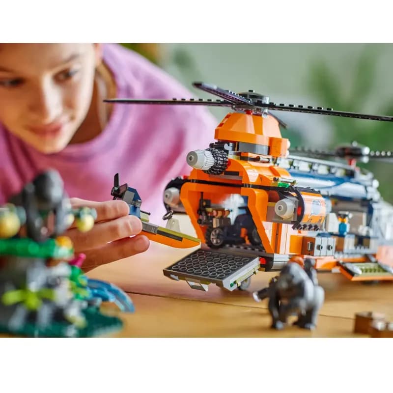لگو Jungle Helicopter سری سیتی کد 60437 — تصویر ۶