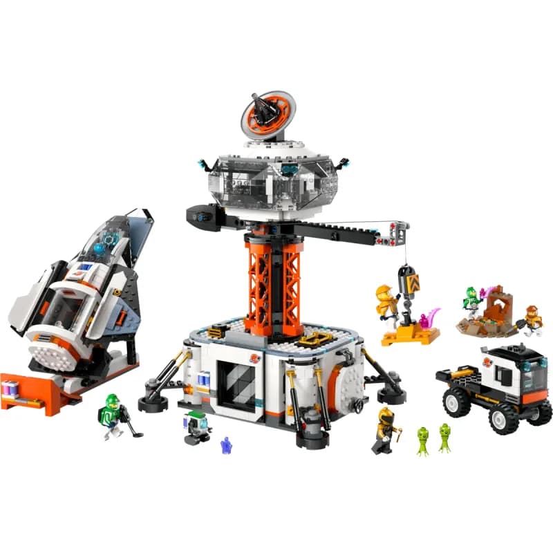 لگو Space Base and Rocket Launchpad سری سیتی کد 60434 — تصویر ۳
