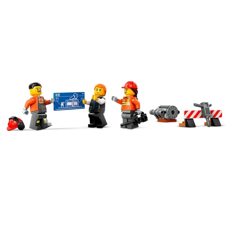 لگو Yellow Construction Excavator سری سیتی کد 60420 — تصویر ۲