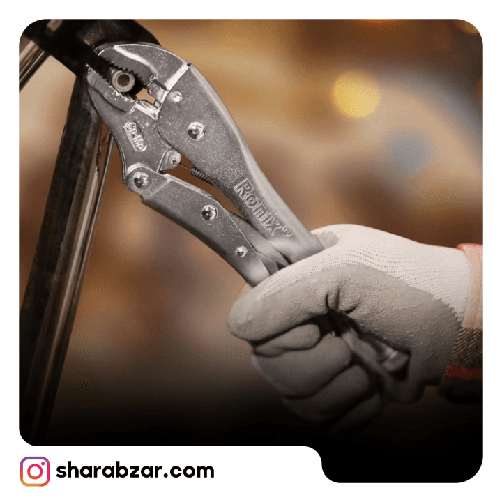 انبر قفلی 5 اینچ رونیکس کد RH_1411 — تصویر ۳