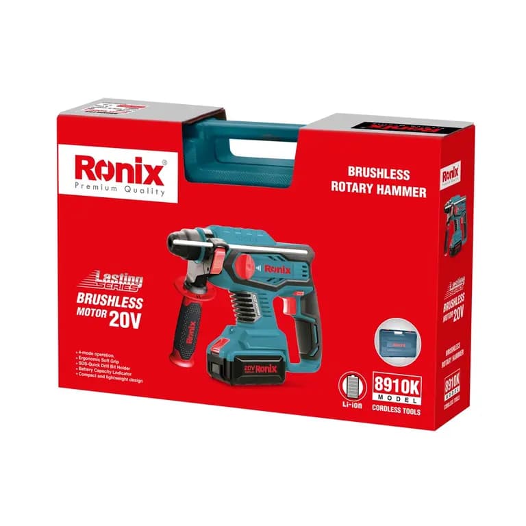 کیت بتن کن شارژی رونیکس کد 8910K — تصویر ۵