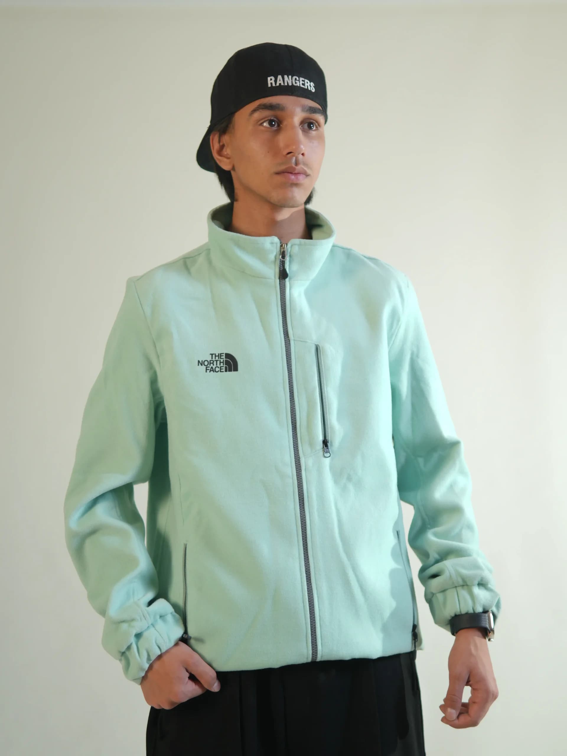 سویشرت مردانه پارچه فوتر طرحNorth face رنگبندی — تصویر ۲
