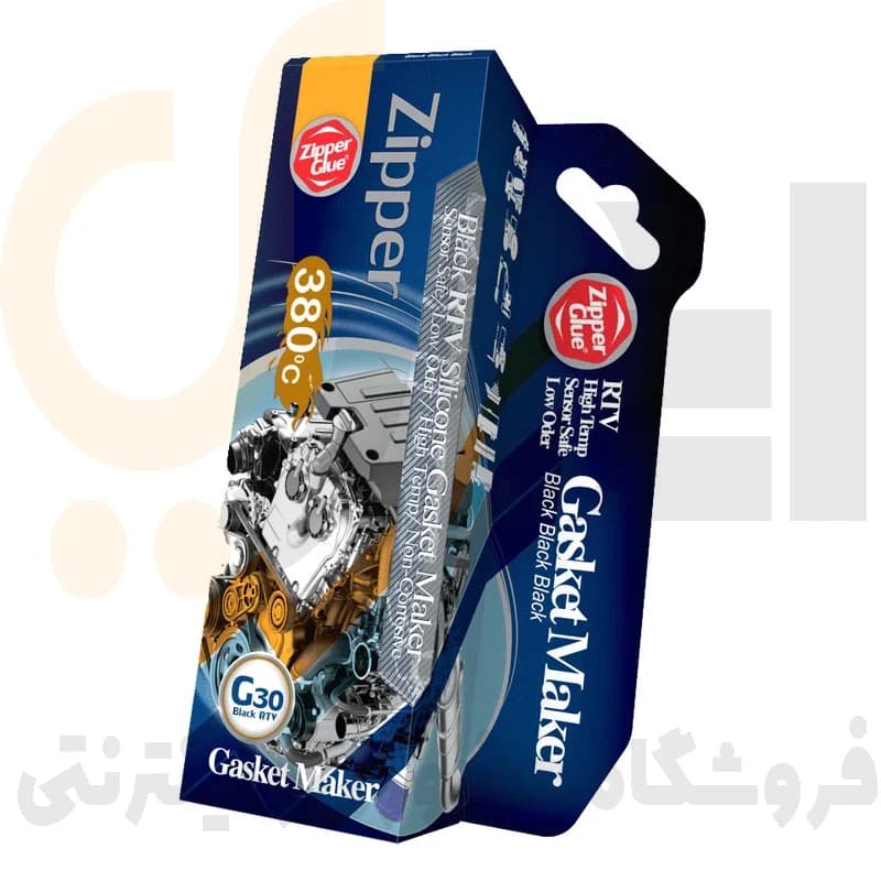 چسب واشر ساز خودرو زیپر (ZIPPER) مدل G30 حجم 30 میلی لیتر