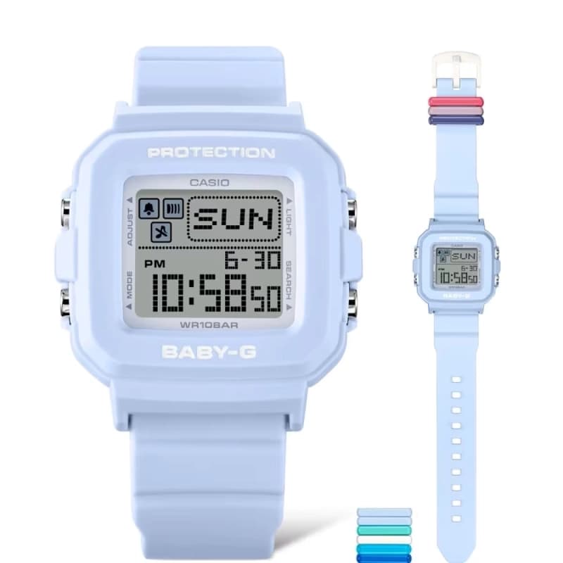 ساعت مچی زنانه کاسیو BABY-G مدل BGD-10L-2DR — تصویر ۲