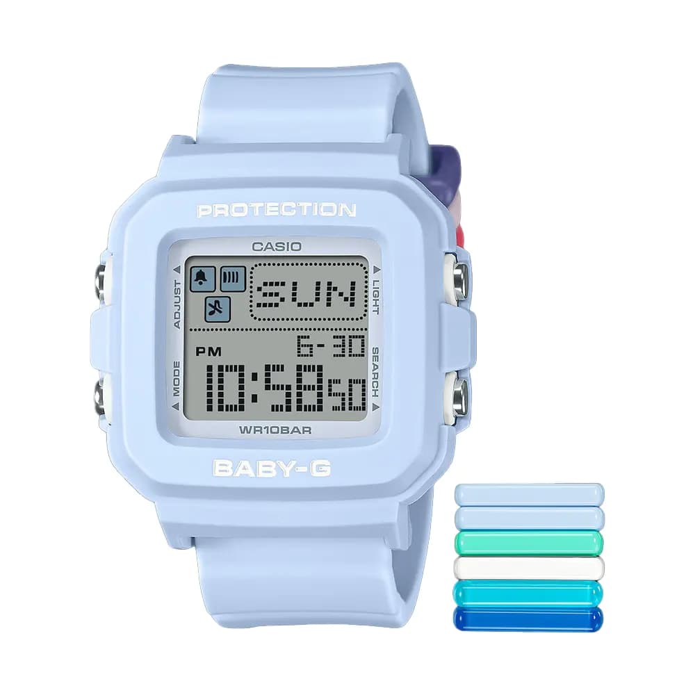 ساعت مچی زنانه کاسیو BABY-G مدل BGD-10L-2DR