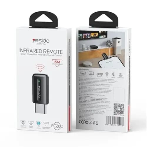 ریموت کنترل تایپ‌سی یسیدو YESIDO EC26 — تصویر ۲