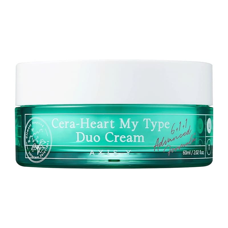 کرم مرطوب کننده دوگانه و تسکین دهنده اکسیس وای AXIS-Y Cera Heart My Type Duo Cream مناسب برای انواع پوست حجم 60 میلی لیتر