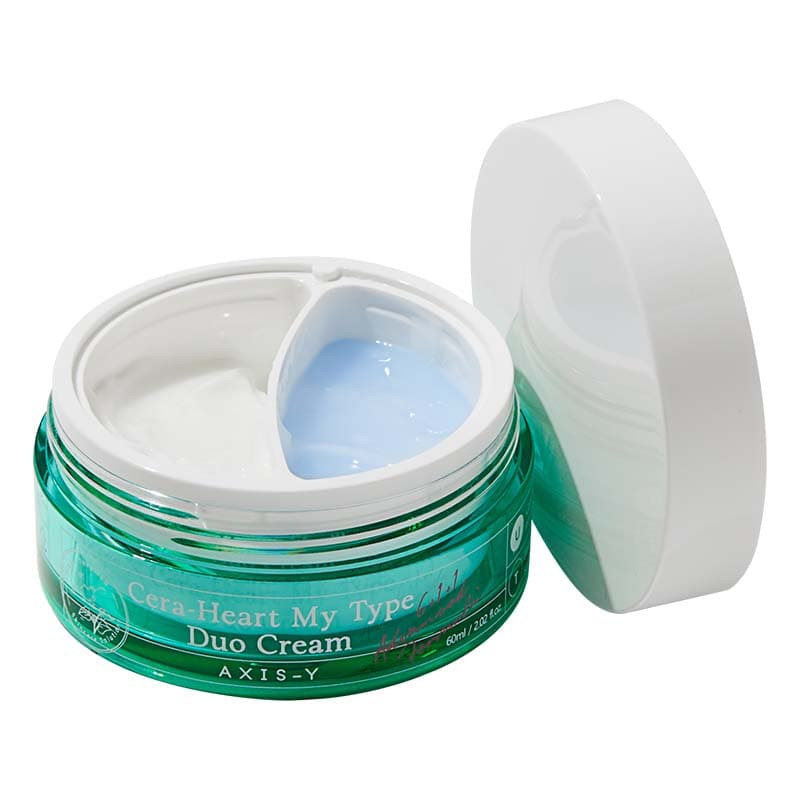 کرم مرطوب کننده دوگانه و تسکین دهنده اکسیس وای AXIS-Y Cera Heart My Type Duo Cream مناسب برای انواع پوست حجم 60 میلی لیتر — تصویر ۲