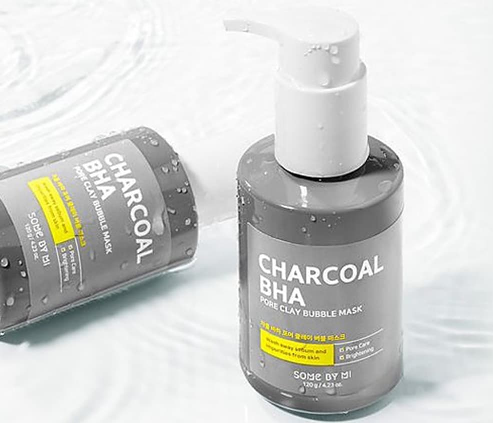 ماسک حبابی زغال و خاک رس سام بای می SOME BY MI Charcoal BHA Pore Clay Bubble Mask مناسب پوست های چرب حجم 120 میلی لیتر — تصویر ۵