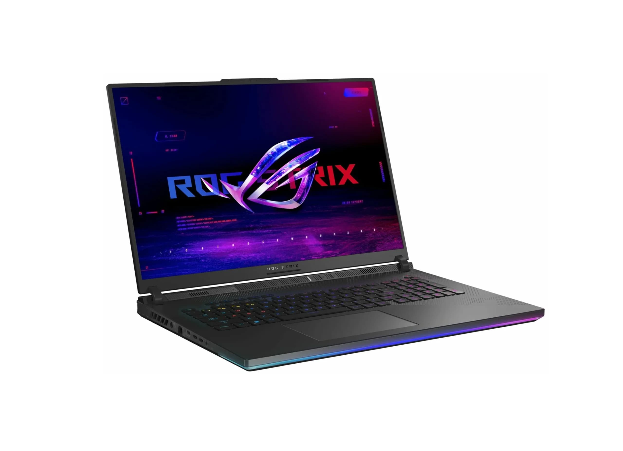 لپ تاپ گیمینگ ASUS ROG Strix SCAR 18 i9-14900HX رم 32 گیگ SSD 2 ترابایت RTX 4090 16GB 240Hz — تصویر ۳