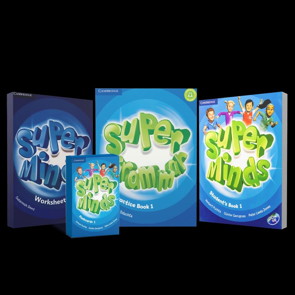 پک کتاب خودآموز Super minds 1