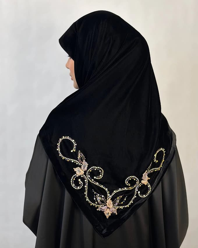 روسری مخمل ونوس ایتالیا کرشمه