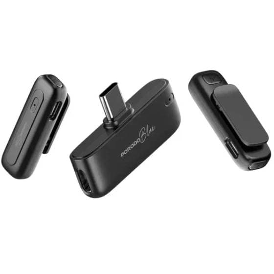 میکروفون یقه ای بی سیم پرودو مدل WIRELESS MICROPHONE PBMX1CBK